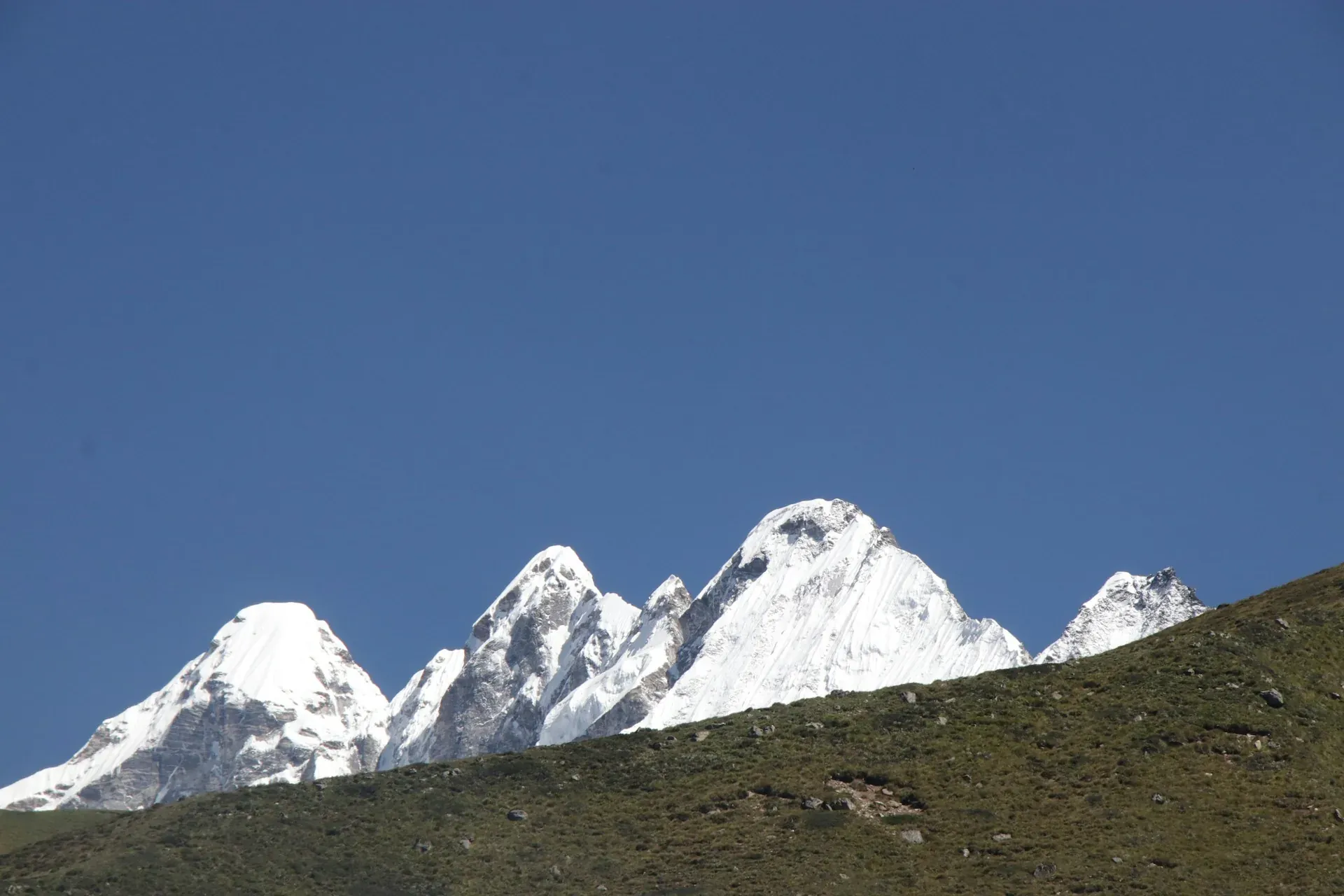 Snow peaks of the Langtang Himal