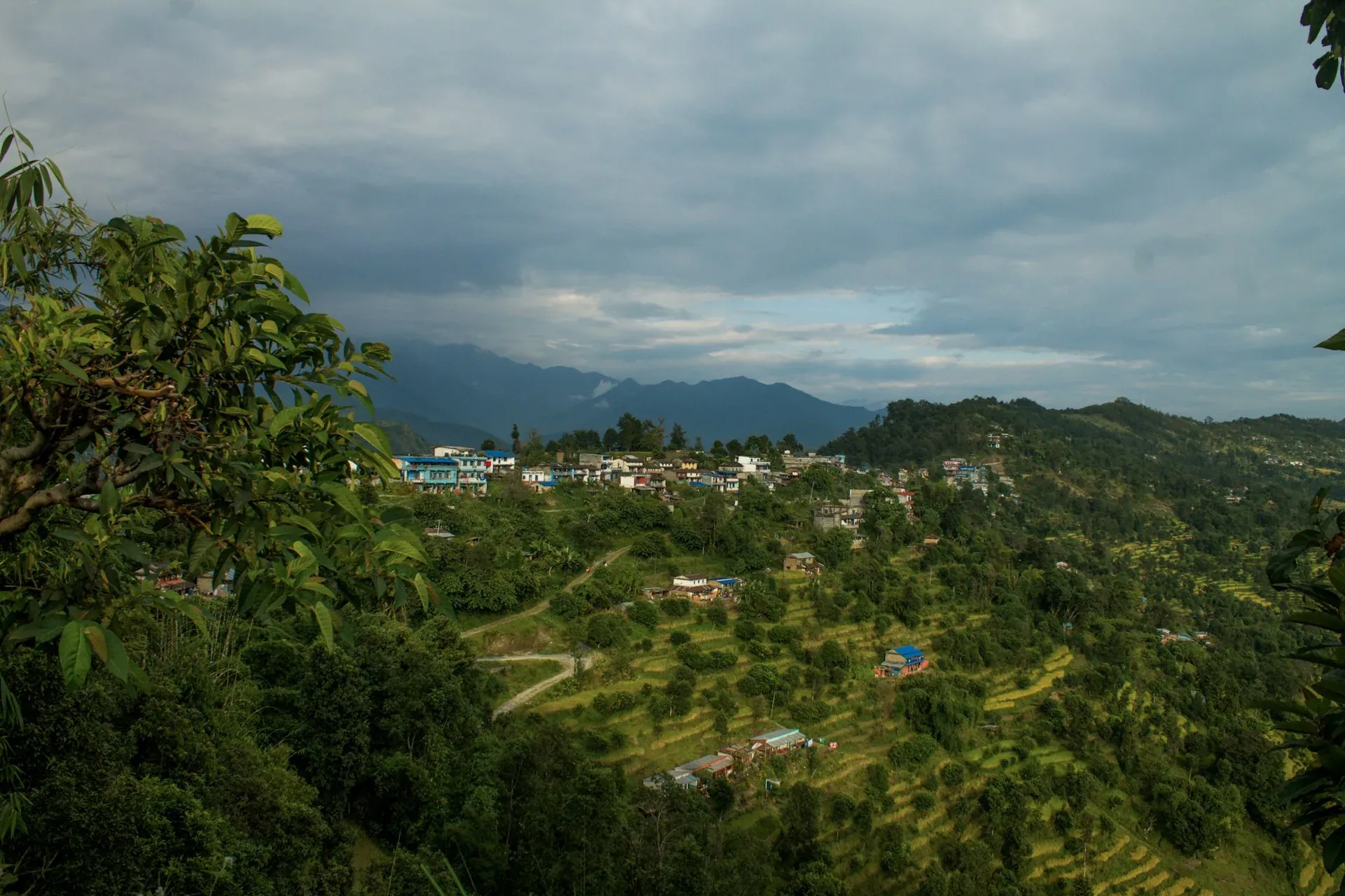 Annapurna and Dhaulagiri sunrise from Poon Hill